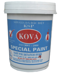Cấu tạo của sơn giả đá Kova 5kg như thế nào?
