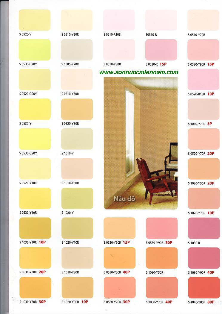 Mã màu sơn Jotun nội thất cho phòng ngủ mới nhất - Sơn Ong Thợ