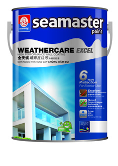 Sơn ngoại thất WEATHERCARE 9000 (màu trắng) – 20 lít